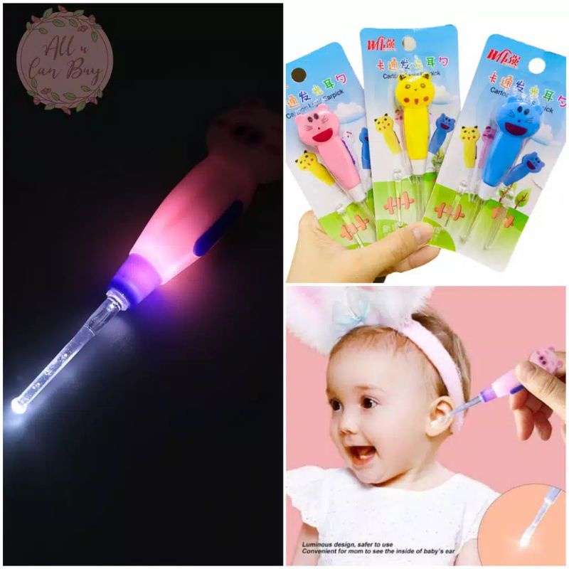 [rumahbayipdg] korek kuping bayi LED