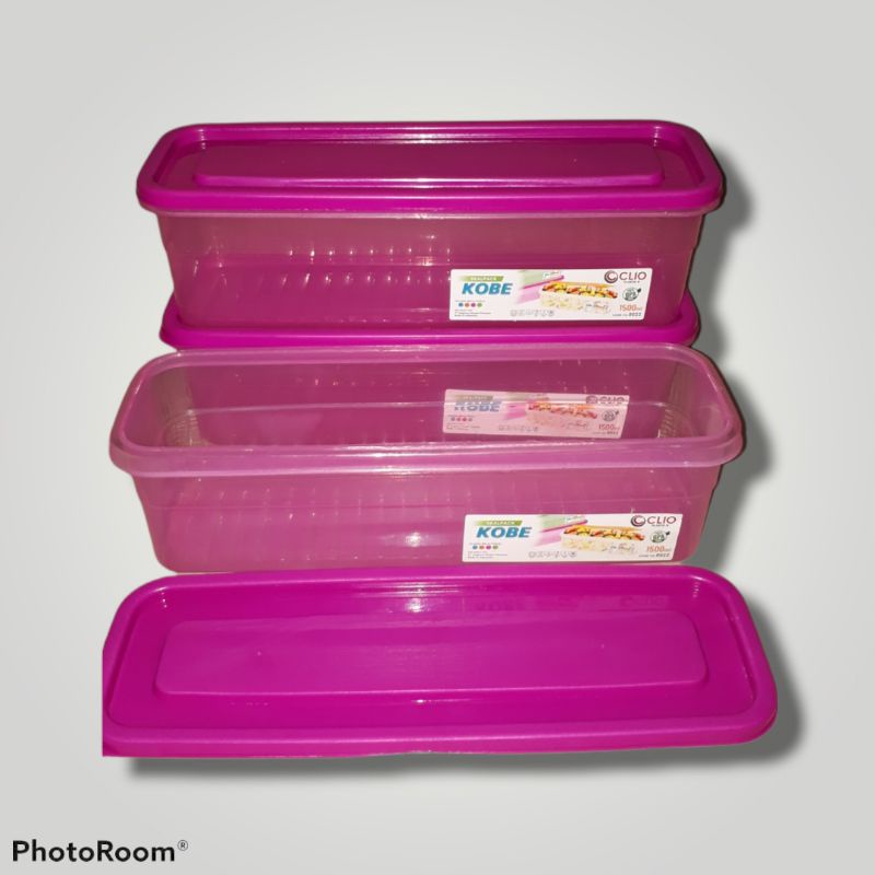 sealware kobe 1500ml / box kotak panjang 28cmx 9cm x 8cm