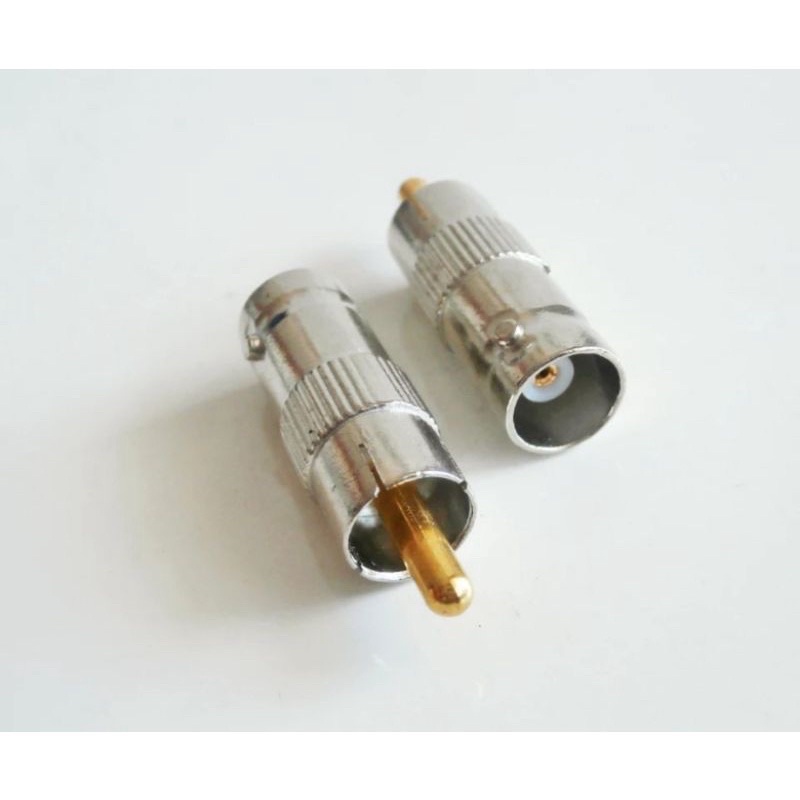 Connector bnc to female Jack rca AV Konektor bnc to female RCA/AV male camera kamera cctv rg59 rg6 tv kabel video digital