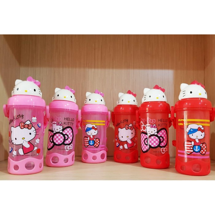 Botol Minum Karakter Hello Kitty Hk Kepala 3D Bottle Drink