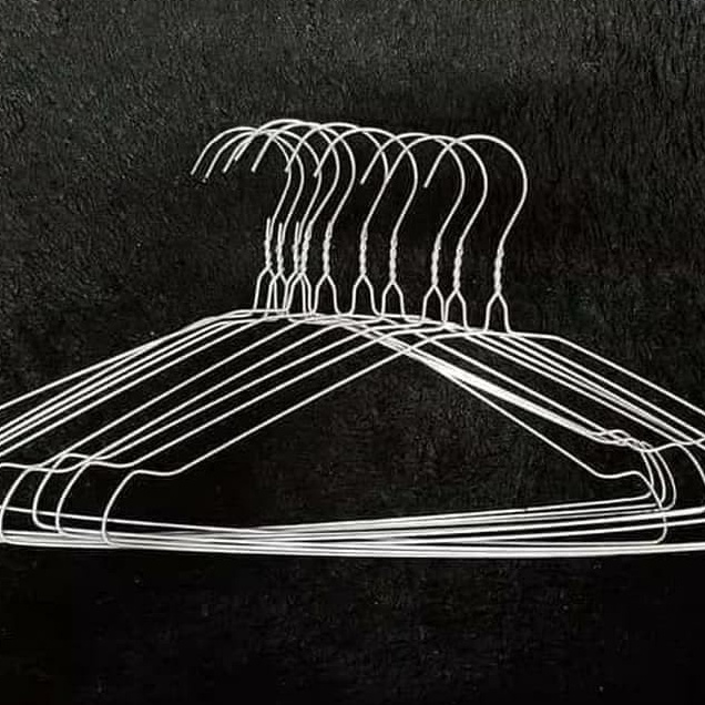 Gantungan baju kawat Hanger jemuran