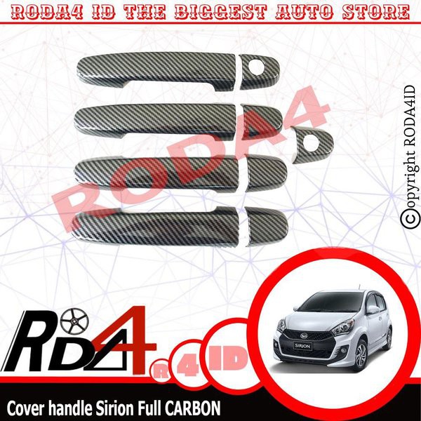 Cover Handle Mobil Daihatsu SIRION Full CARBON