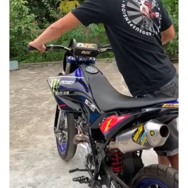 knalpot Norifumi Rocket 4 competition fullset PNP KLX-D tracker-BF-S-G/crf/wr155/custom Tiger,vixi,Fu,MP,Scorpio-1