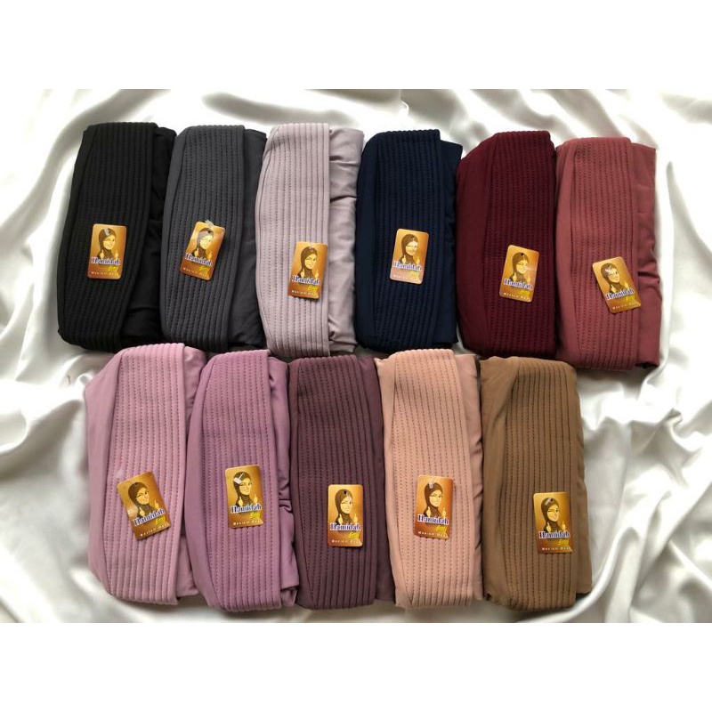 BERGO SERUT HAMIDAH BERGO NUTUP DADA JILBAB INSTAN JERSEY (Hamidah ORI)
