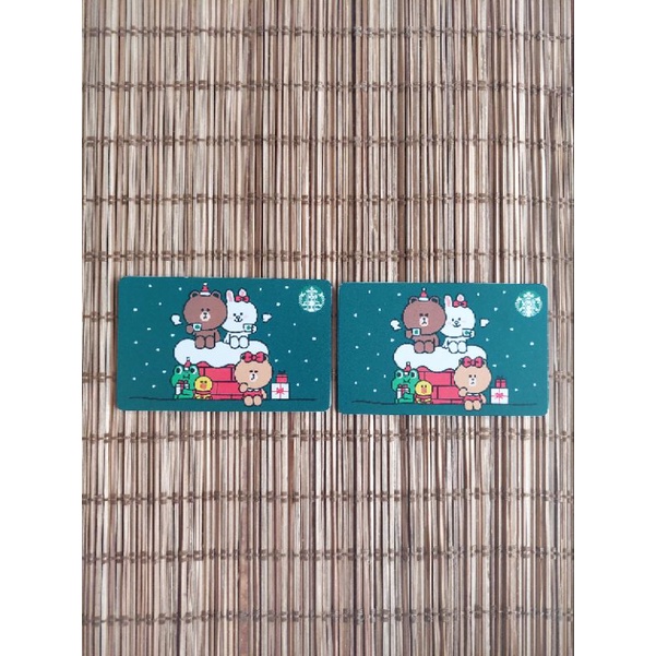 Kartu Koleksi Starbucks Card Line Friends Conny Brown Thailand Collection