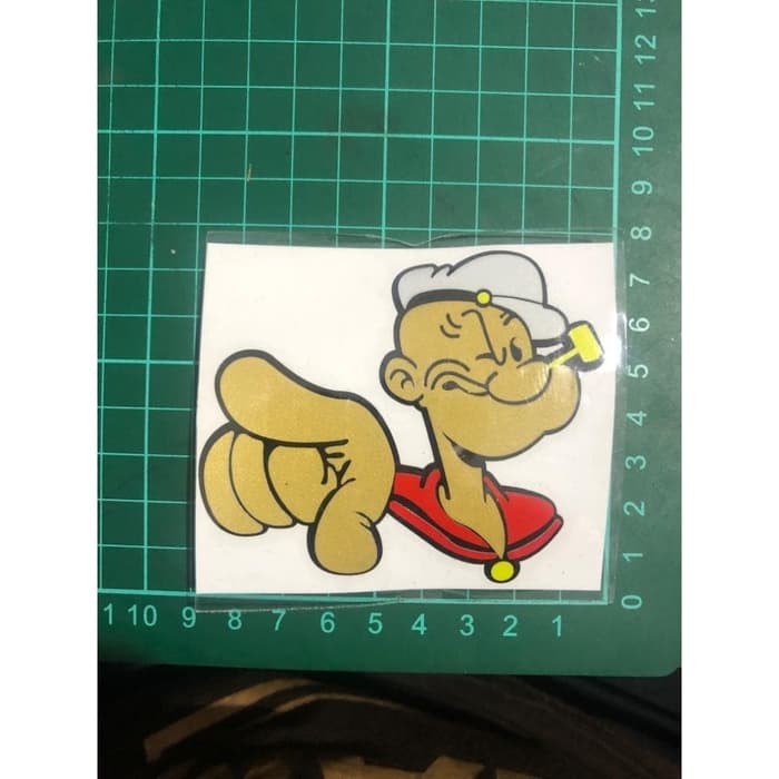 stiker popeye sticker kartun