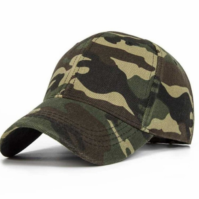 TOPI GREEN ARMY  Topi pria trucker baseball gym baseball trucker tentara loreng