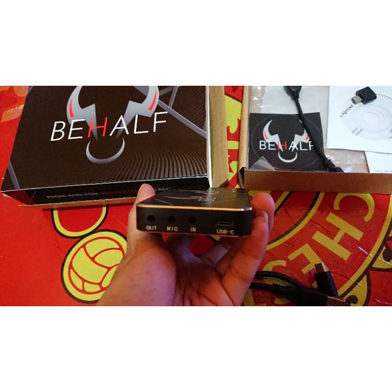 BEHALF MKDCPRO+ GAME CAPTURE / HDMI CAPTURE UNTUK LIVESTREAM /RECORDING 4K