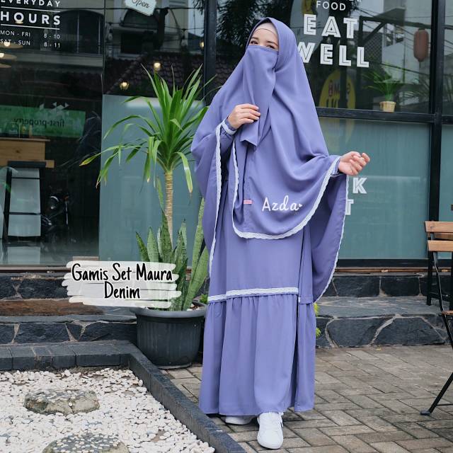 Gamis set maura by azda