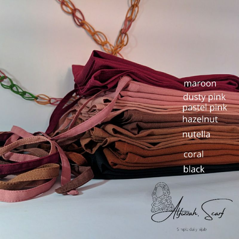 ALFIZZAH SCARF / Bergo Naura / Hijab Bergo / Bergo murah