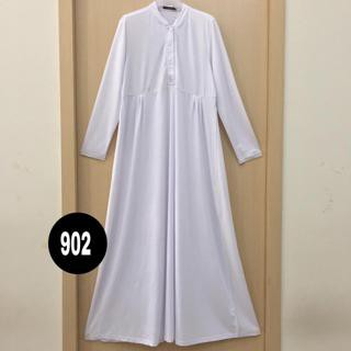 ELZATTA GAMIZ ZANIA BUSUI PUTIH 902 / GAMIS ELZATTA / GAMIS POLOS ELZATTA