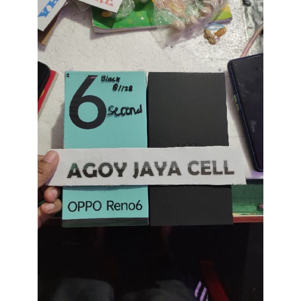 Oppo Reno 6  NFC 8/128gb Snapdragon 720G Cod Bandung