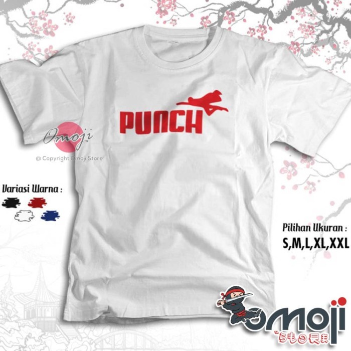KAOS ANIME OPM ONE PUNCH MAN SAITAMA OPPAI BAJU DISTRO MANGA JEPANG BEST BRAND