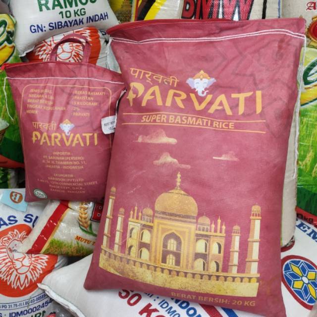 

Beras Kebuli Super Basmati Parvati Pakistan 1L (Original 100%)