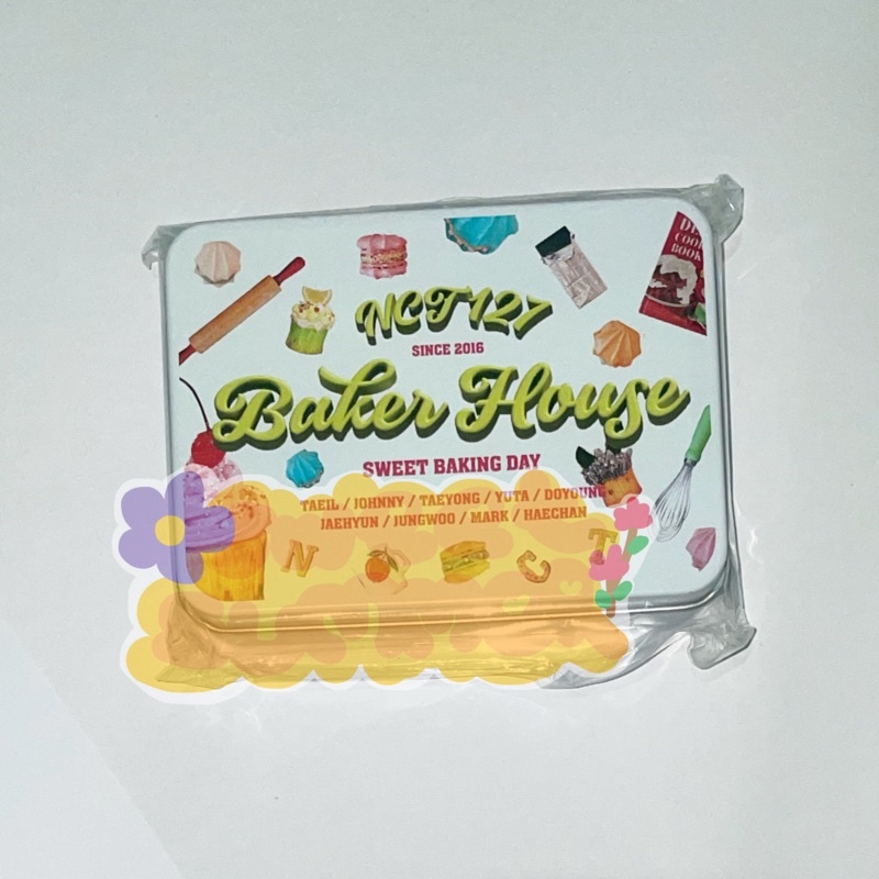 NCT 127 MD BAKER HOUSE TINCASE TIN CASE SEALED READY