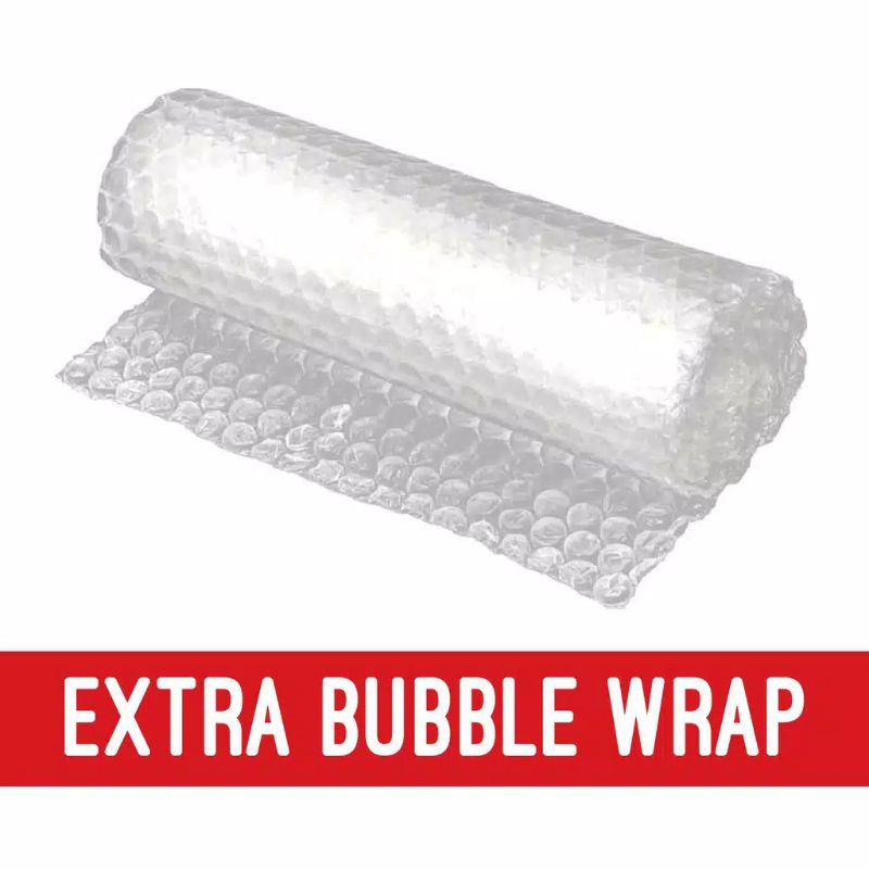 

Bubble Wrap dan Kardus untuk Extra Packing