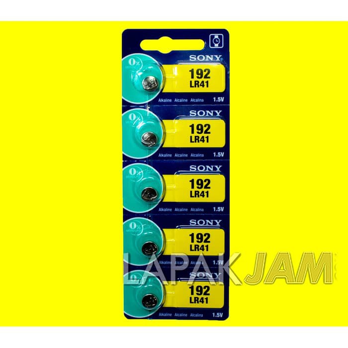 Promo Batu Baterai / Batre Jam Tangan Sony LR41 Per 1 PCS Original Awet Best Terlaris