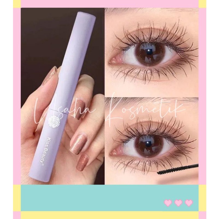 New Mascara Hitam Kiss beauty | Mascara Slim Kiss beauty No.56662-03