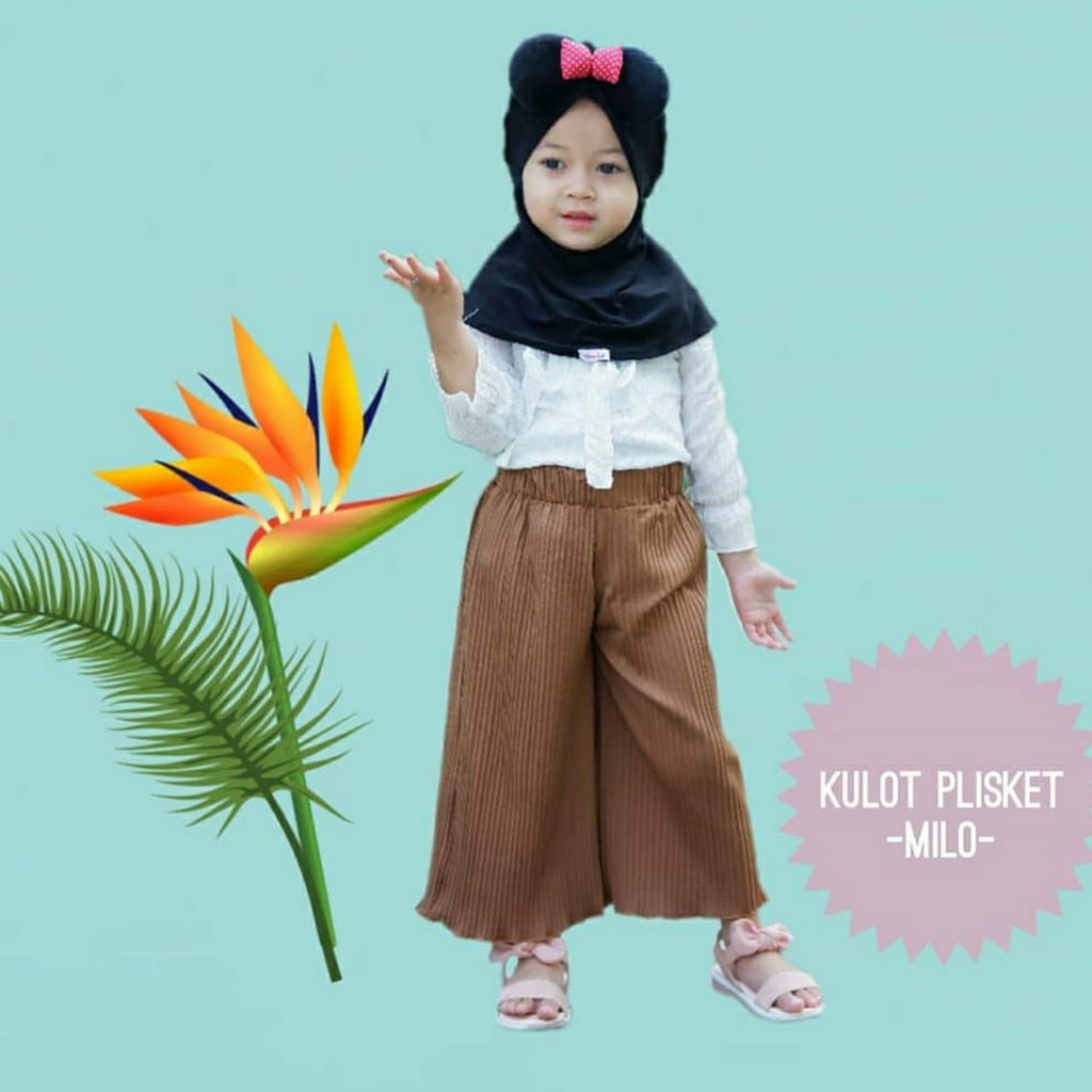 GROSIR KULOT PLISKET ANAK PEREMPUAN 20 PCS / KULOT PLISKET ANAK / KULOT REMPEL ANAK / KULOT ANAK