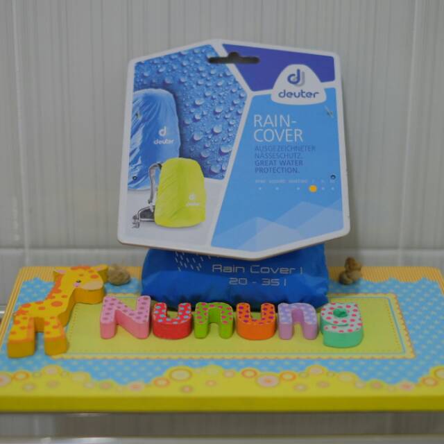 WTS NEW RAIN COVER BAG DEUTER 20-35L ORIGINAL