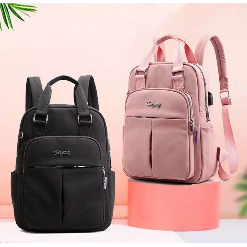 SKY- Baru Casual Ransel Wanita Backpack Stylish Fashion Wanita Terlaris Tas Ransel Model Korea