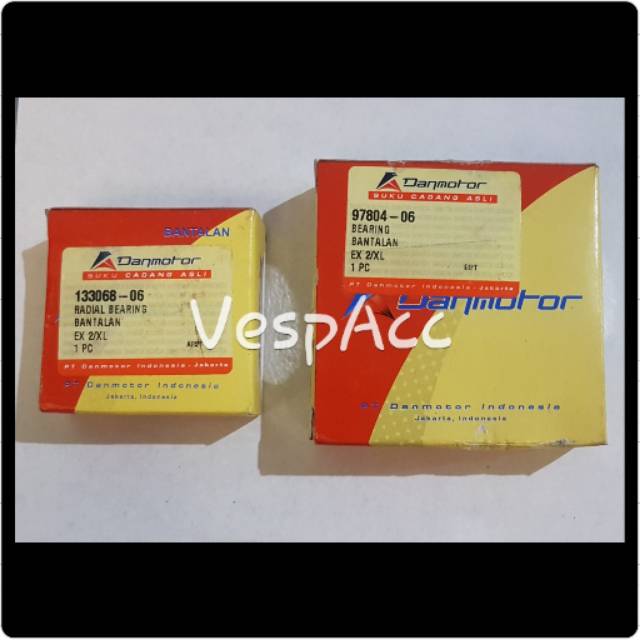 Bearing laher Kruk As Vespa Excel Exclusive Original Danmotor