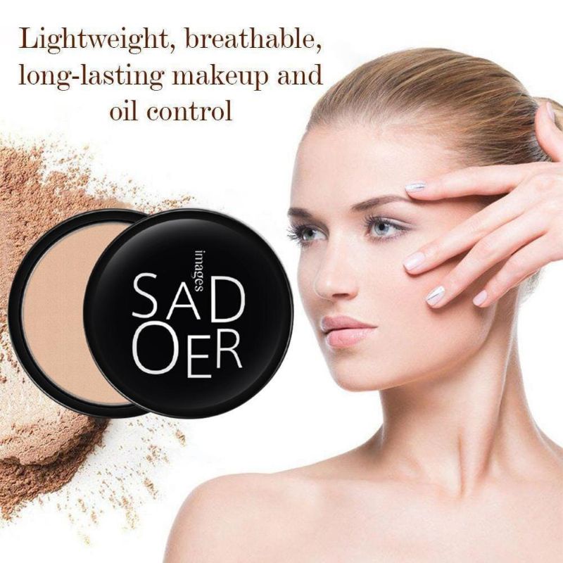 Bedak Images Professional Brand Pressed Mineral Powder Padat Waterproof Kecantikan