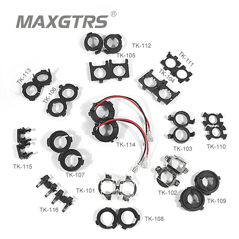 PREORDER H1 LED H7 Bulb Holders Adapters Base for BMW Audi VW Magotan Buick NISSAN Citroen Peugeot F