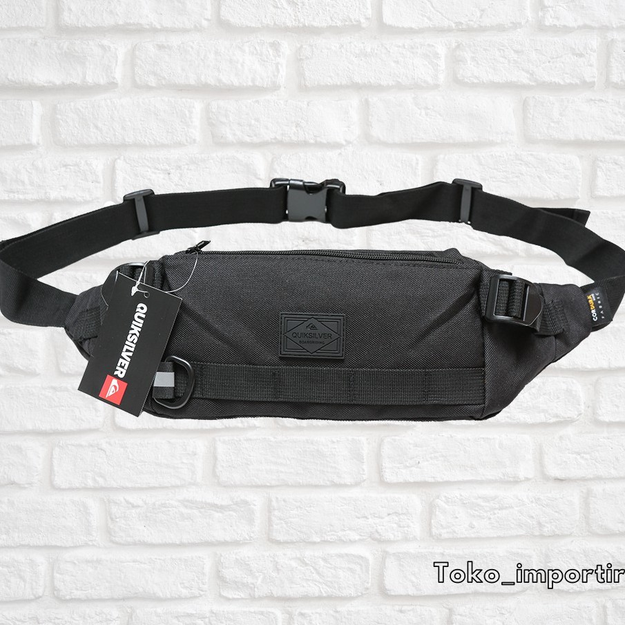 Waistbag Quiksilver Import Waterproof Mirror Ori Tas Pria Anti Air