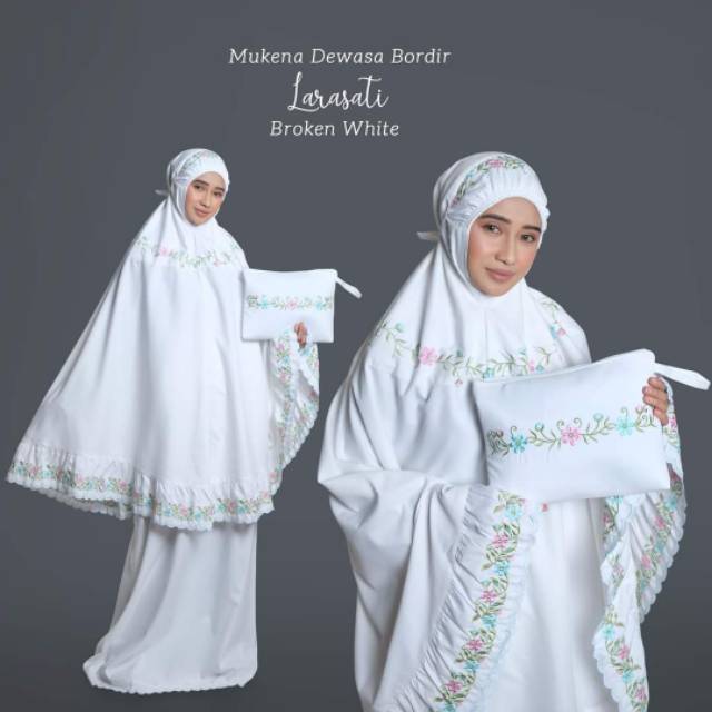 Mukenah Dewasa Bordir