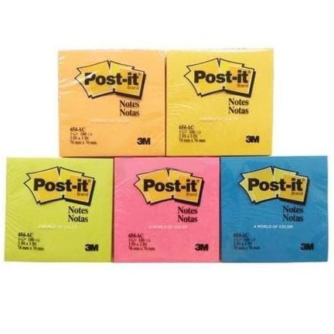

Post It 654 Warna 3M Star Seller Termurah