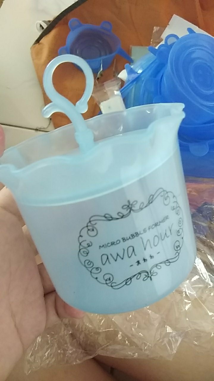 Cleanser Shower Bath Shampo Foam Alat Pembuat Busa