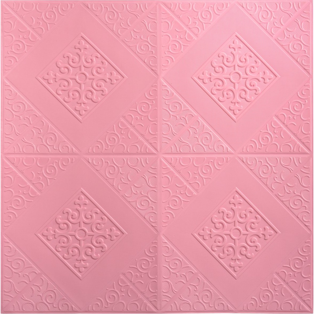 COD !!!!Wallpaper 3D Foam Motif / Wallfoam Sticker Dinding Kamar / Walpaper Dinding Motif Batik Warna 70cm X 70cm-5