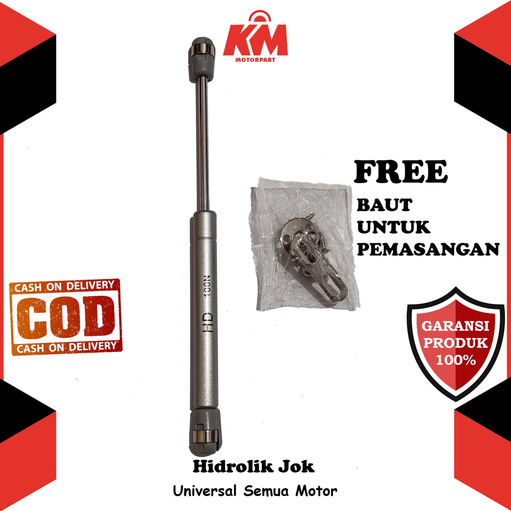 Hidrolik Jok Motor Pegas Jok Motor Variasi Universal Semua Motor Beat Vario Mio NMax Lexi Aerox Pcx