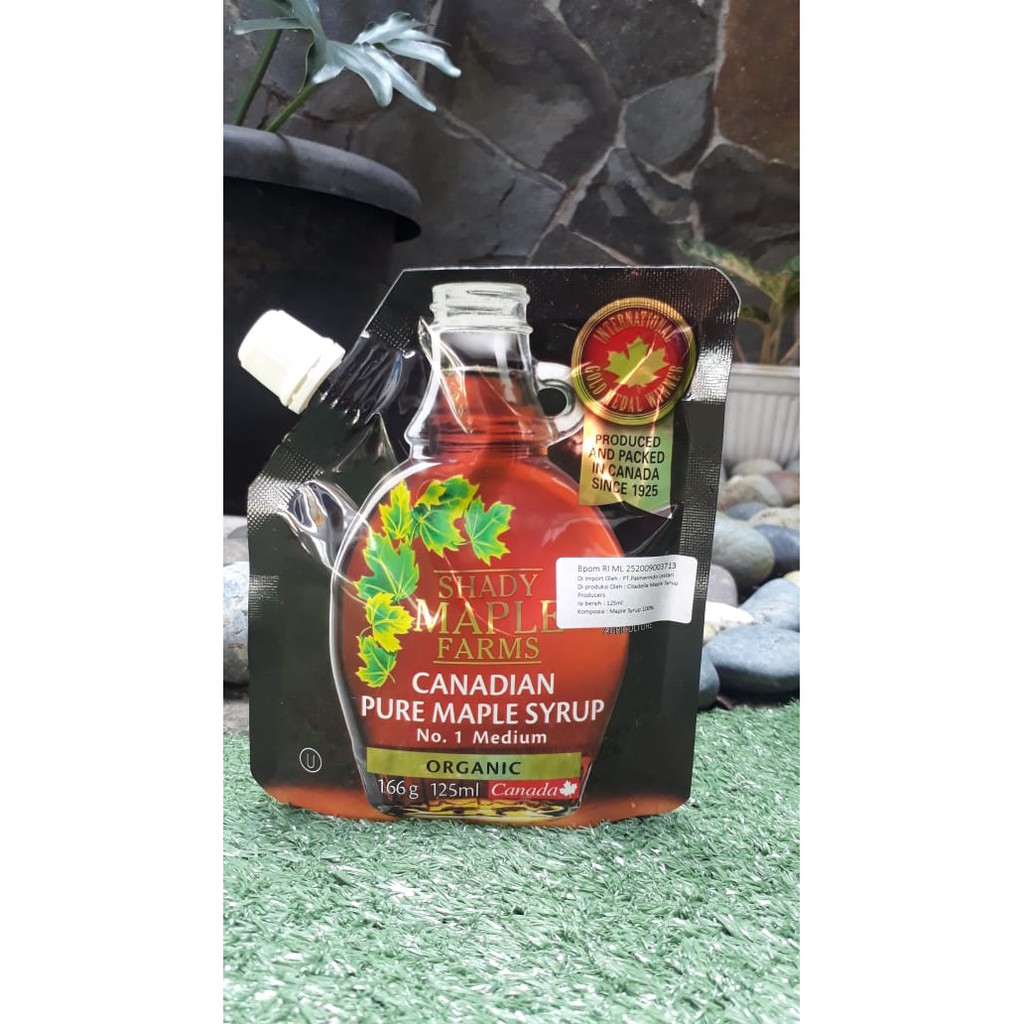 Organic Shady Maple Syrup 125ml - Sirup Maple Organik *Pekanbaru*