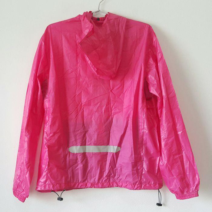 ( Hoodie ) Kalibre Jaket Tipis Waterproof Parasit Hoodie Lari Sepeda Gym Pink Hoodie Wanita