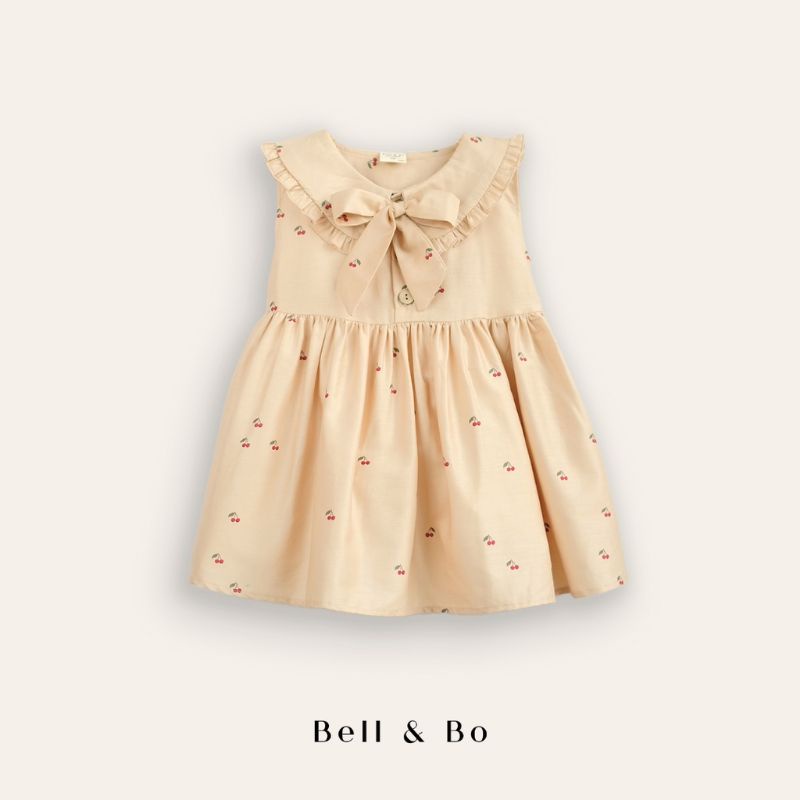 BELL&amp;BO - NOEMIE DRESS - DRESS BELL N BO - BAJU ANAK PEREMPUAN