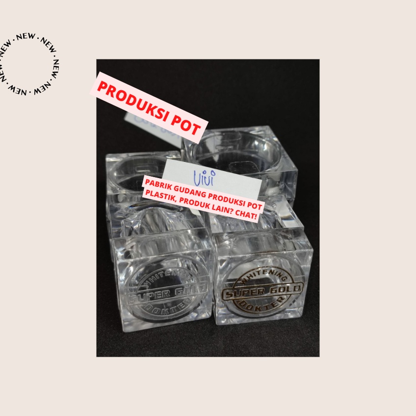 Pot Cream dr gold Pot Cream Citra Wadah Kosmetik tempat kosmetik citra tempat kosmetik dr gold pot k
