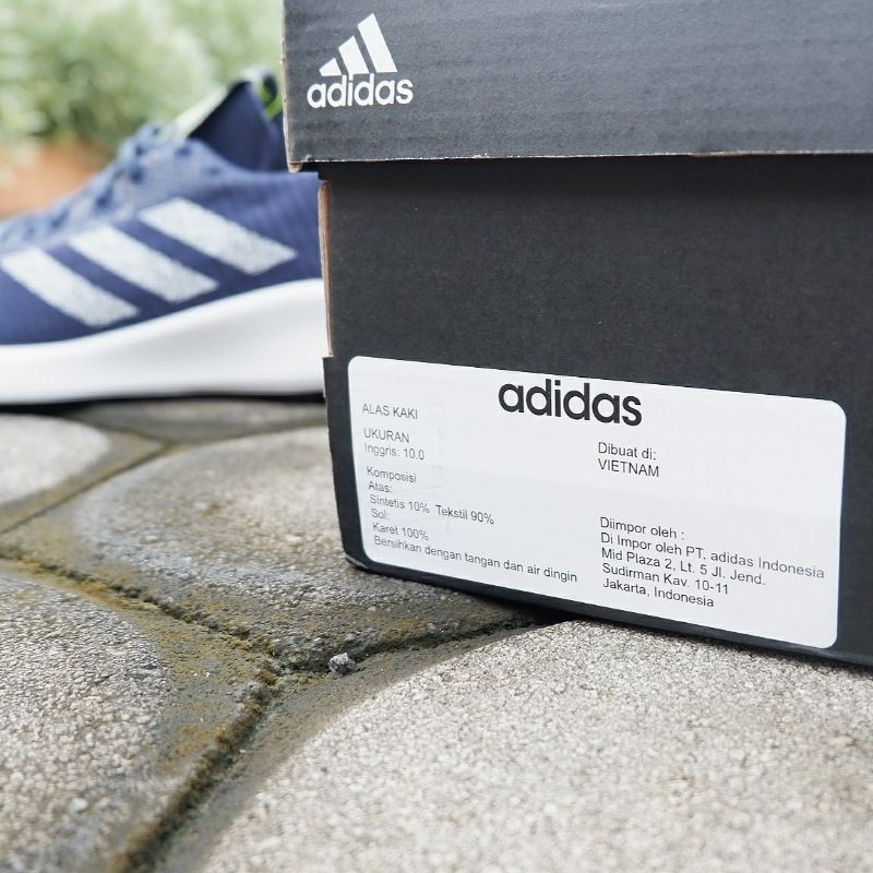 ADIDAS RUNNING SENSEBOUNCE NAVY LIST WHITE SHOES PRIA WANITA G27275 ORIGINAL BNIB