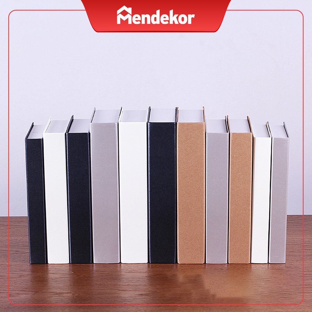 DUMMY BOOK polos buku palsu pajangan modern klasik hiasan dekorasi rak | MENDEKOR