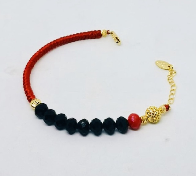 Gelang tangan wanita //gelang rajut tali //gelang // gelang lapis emas