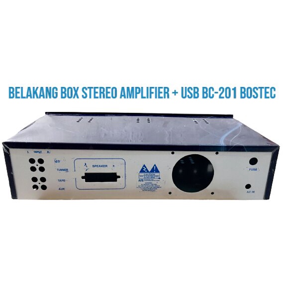 BOX STEREO AMPLIFIER + USB BC-201 BOSTEC