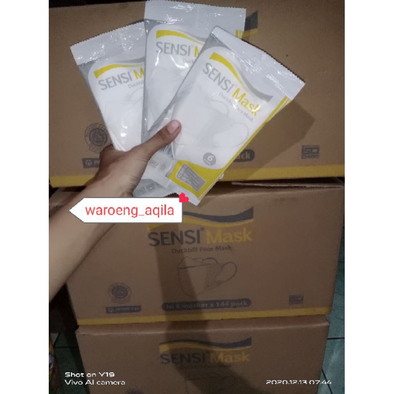 Masker Sensi Duckbill /skrineer hijab /Anytime Multipurpose isi 5