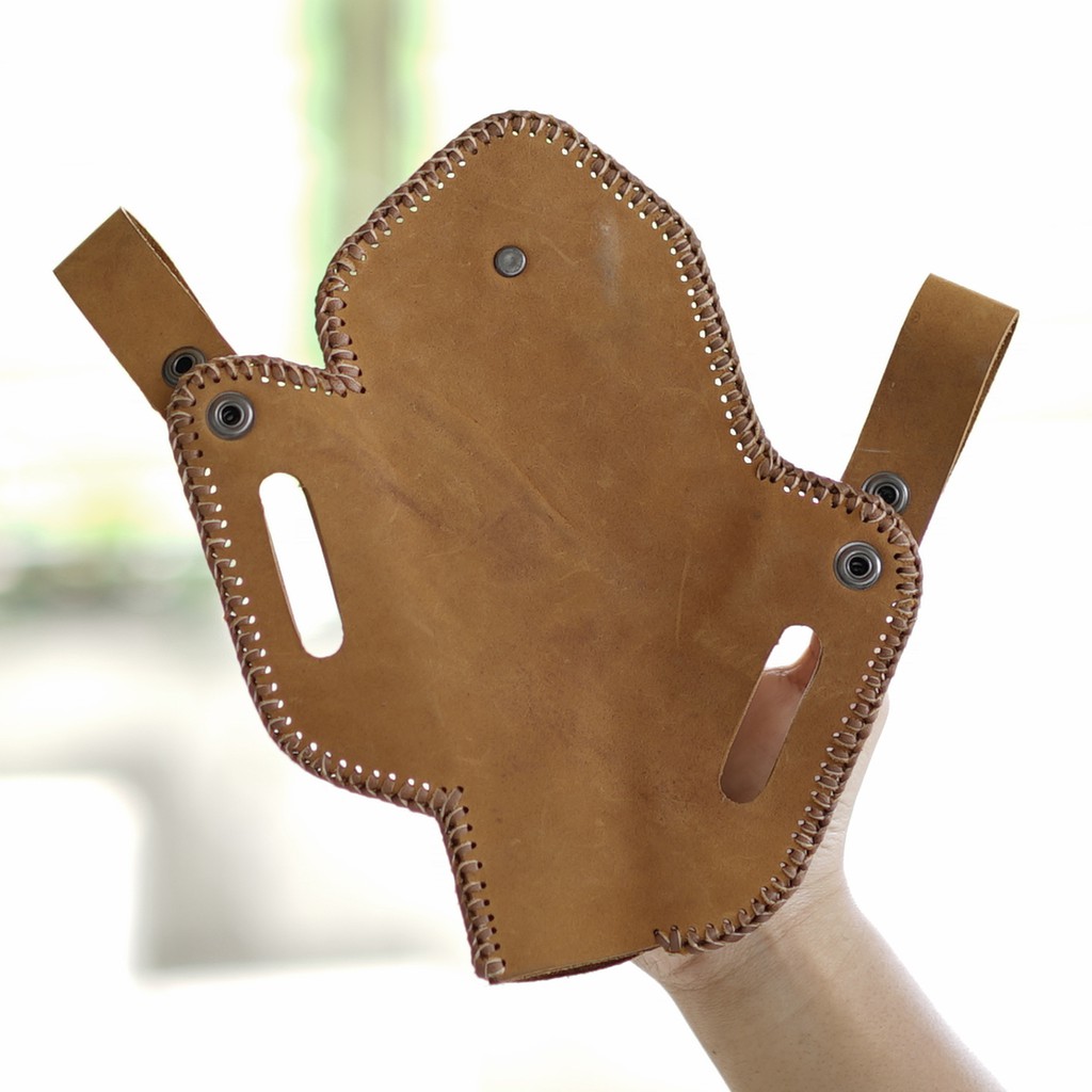 Holster Sarung Pistol AKP1 Handmad Kulit Sapi Asli