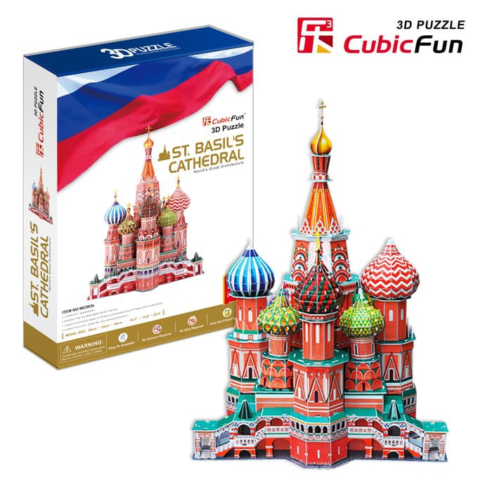 Jual CUBICFUN St. Basil's Cathedral XXL 
