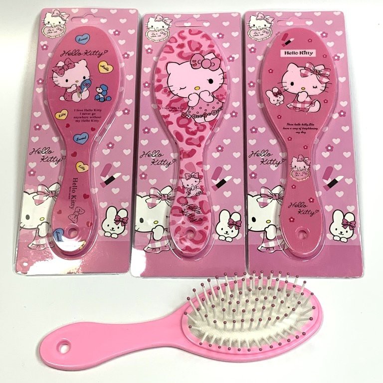 Sisir Rambut Anak Perempuan Karakter Anti Kusut Besar Lucu 17.8cm Massage Hair Comb