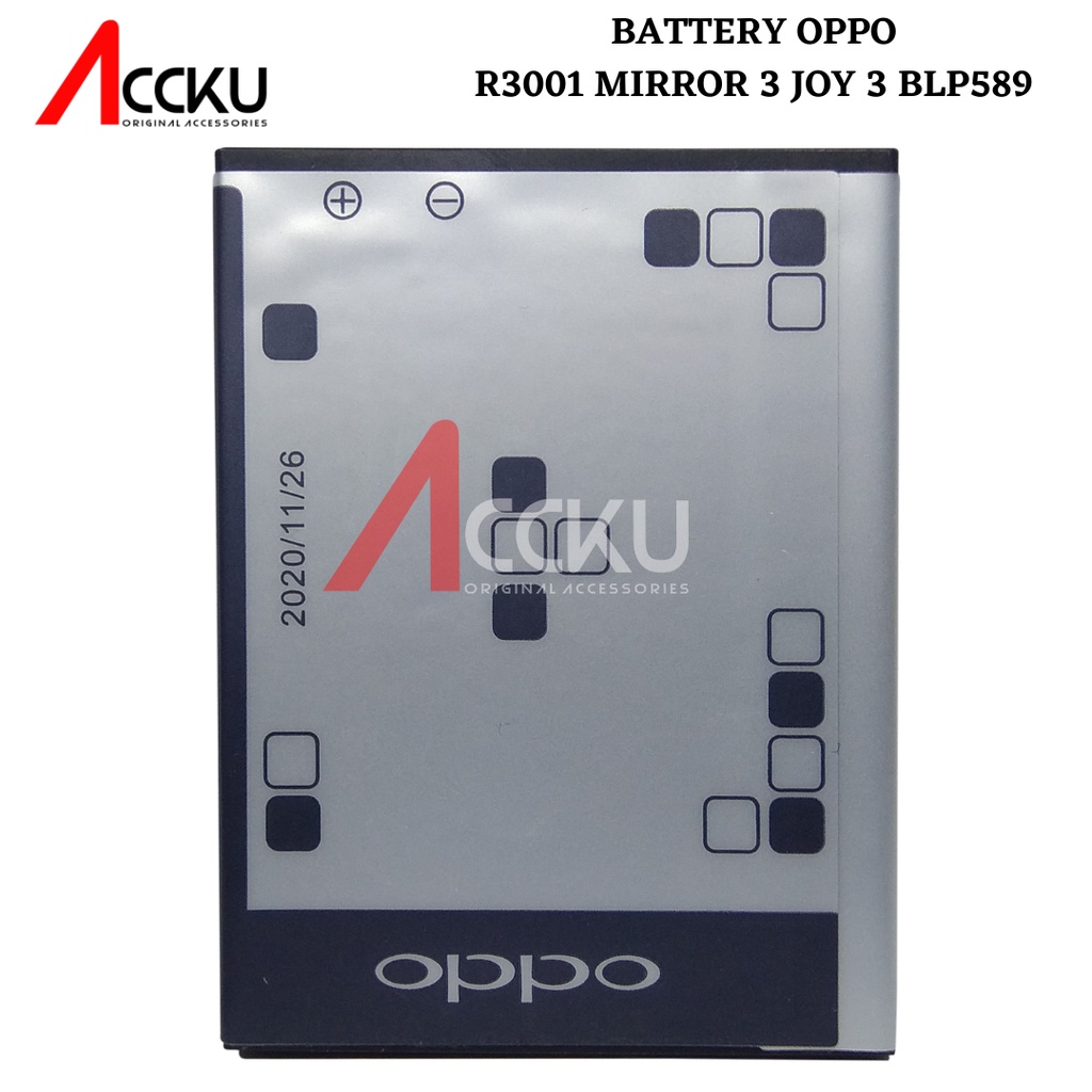 BATRE BATTERY OPPO JOY3 BLP589 BATERAI OPPO MIROR 3 JOY 3 R3001 BLP 589 BATERAI OPPO BLP589 ORIGINAL