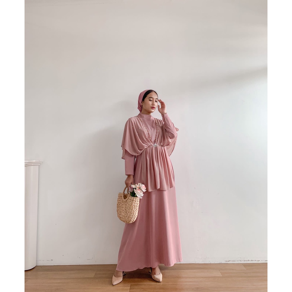 AFIZA DRESS / DRESS KONDANGAN / DRESS PESTA / SERAGAMAN / JUMBO SIZE