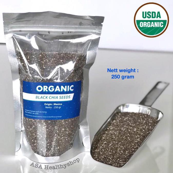 

organic chia seed mexico 250 gr termurah