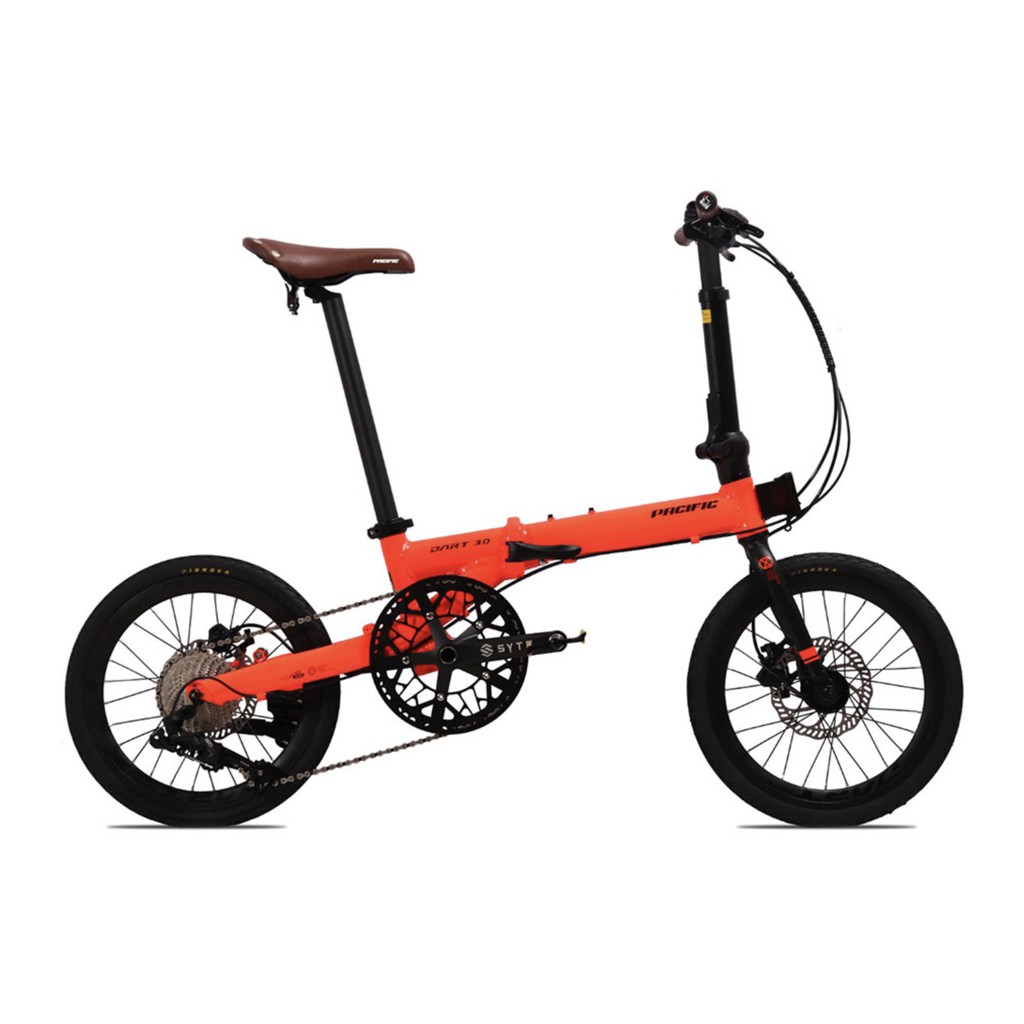 Sepeda Lipat Folding Pacific Dart 3.0 16 349 Alloy Hidrolik